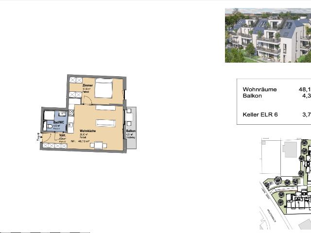 Neues Wohnbauprojekt nähe Schwarzlackenau & Donauinsel I Tiefgarage & effiziente Wärmetechnik I Fußbodenheizung & Kühlung copy