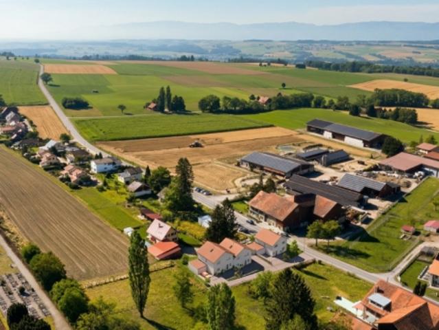 Neues Bauprojekt in Thierrens – 6,5 Zimmer Familienvillen mit Garten