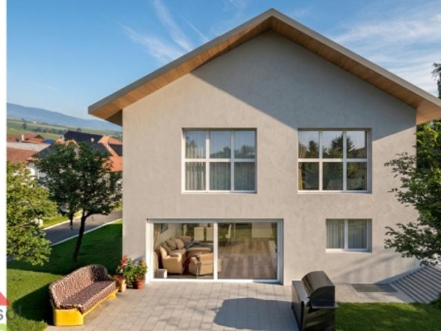 Neues Bauprojekt in Thierrens – 6,5 Zimmer Familienvillen mit Garten