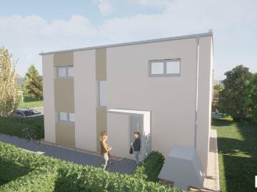 Neubau Einfamilienhaus Haus 4 in ruhiger Niedrigstenergiehaus Siedlung in Königstetten: Wohntraum vor den Toren Wiens