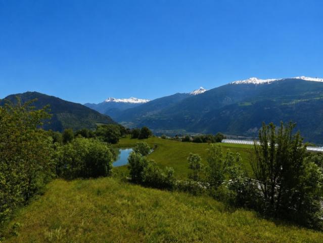 Neues Einfamilienhaus zum Bauen in Grimisuat