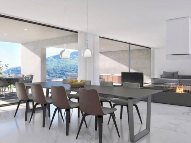 3736 LOCARNO SOLDUNO Neues, exklusives 200 m2 großes wohnung mit Garten in herrlichem Weitblick
