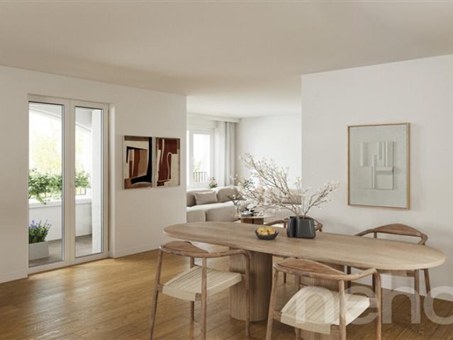 Neues freistehendes Haus mit Blick auf die Alpen und eigenständigen Unterkünften