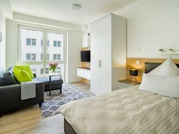 Neues, komfortables 1 Zimmer Apartment, praktisch möbliert & voll ausgestattet Bad Nauheim