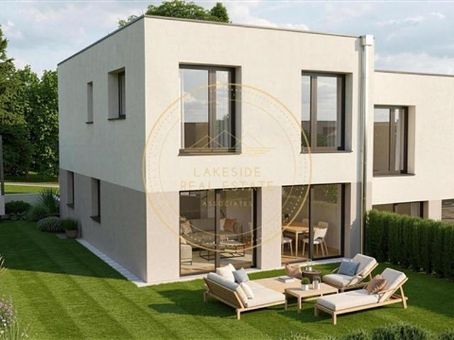 Neues modernes Haus mit Giebeldach – Villa A