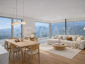 Neues Penthouse | 4,5p 128 m² + Panoramaterrasse 150 m² auf 2 Seiten Heights of Sion