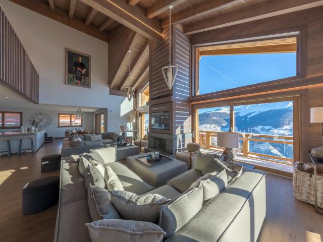 Neues Penthouse in luxuriösem Chalet mit direktem Zugang zu den Skipisten – Dixence Resort