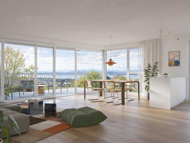 Neues Projekt in St Blaise – 4,5 Zimmer mit Seeblick