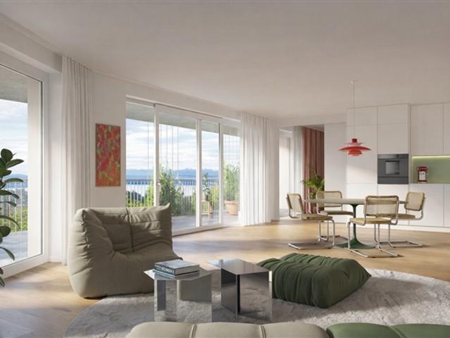 Neues Projekt in St Blaise – 4,5 Zimmer mit Seeblick