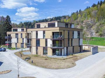 Neuer 2.5 Zimmer PPE Apartment mit Balkon Campagne Pernod, B7 Block