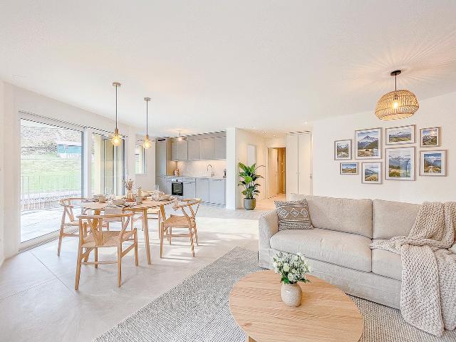 Neuer 2.5 Zimmer PPE Appt mit Balkon Campagne Pernod, B4 Block