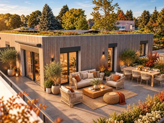 NEUER DACHBODEN MIT GROSSER TERRASSE
