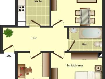 Neuer Fußboden inklusive! Schöne Wohnung Am Friedrichsberg!