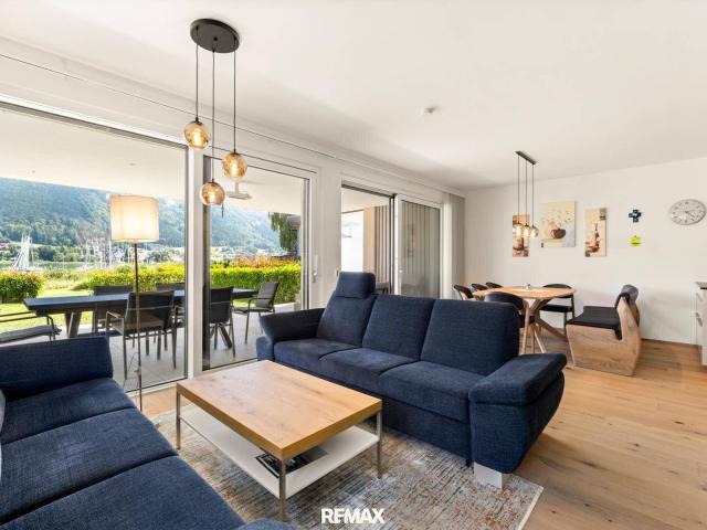 !NEUER PREIS! Exklusive Wohnung mit Eigengarten direkt am Ossiacher See