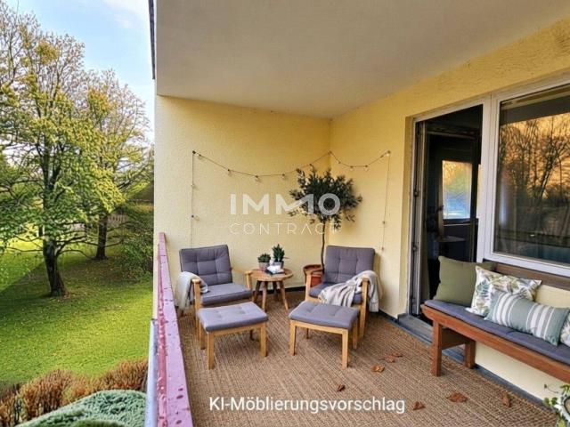 Neuer Preis! Große, zentrale, charmante 3 Zimmer Wohnung mit Parkblick in Bad Vöslau