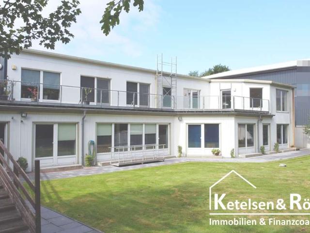 NEUER PREIS Lukratives Gewerbeobjekt – Vermieten, Arbeiten und Wohnen in ruhiger Feldrandlage