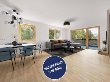 Neubau 3 Zimmer Wohnung in Naturlage!