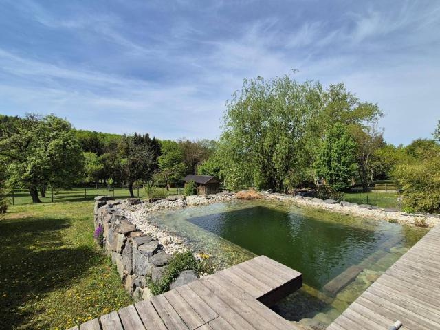 Neuer Preis NÄHE PRESSBAUM GROSSZÜGIGES EINFAMILIENHAUS MIT SCHWIMMTEICH DIREKT AN DER GRÜNLANDGRENZE