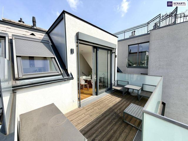 NEUER PREIS! Sonne, Stille und Weitblick – außergewöhnliche Dachgeschosswohnung in Margareten