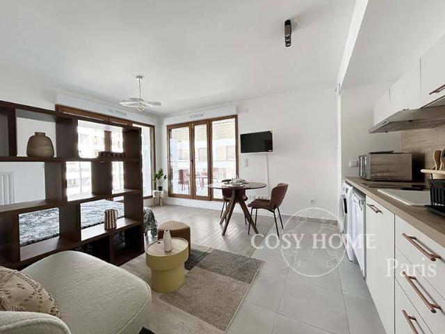 NEUF Studio Meublé Terrasse de 25m²