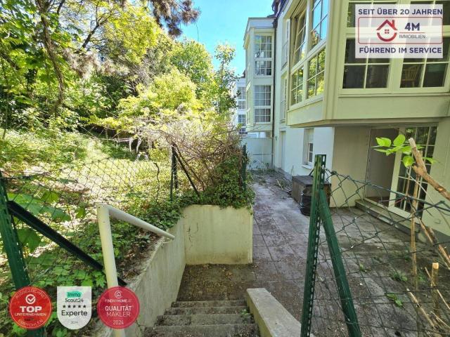 Neupreis! Charmante 3 Zimmer Terrassenwohnung mit großzüzigem Privatgarten und Garage in der Gersthoferstraße