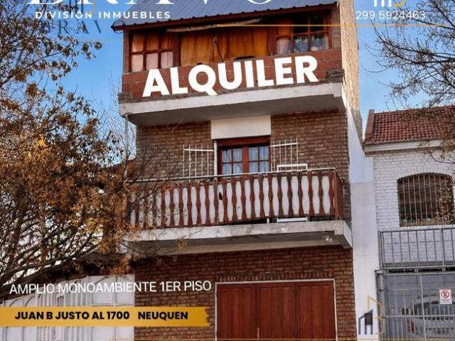 Alquiler Monoambiente Juan B. Justo al 700 Neuquen