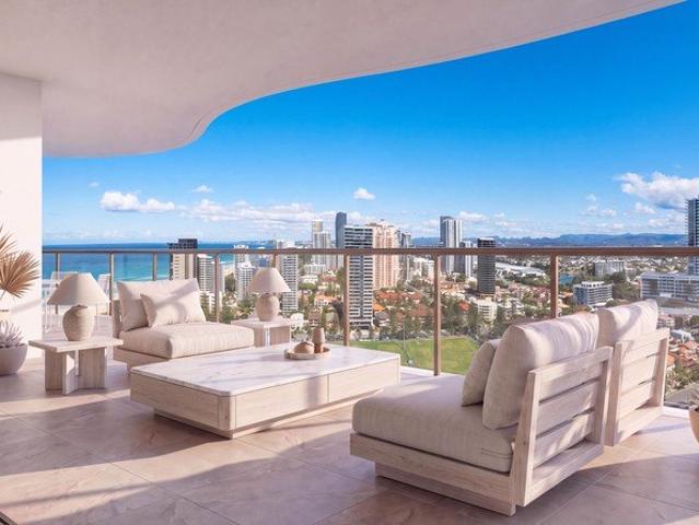 Never to Be Built Out Outlook | Level 26 at Crest Broadbeach
