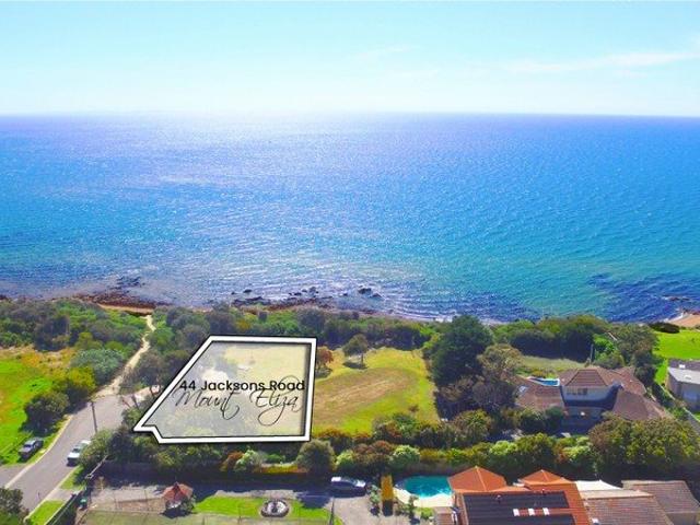 Never to be Repeated Opportunity Beachfront Land in Mt Eliza