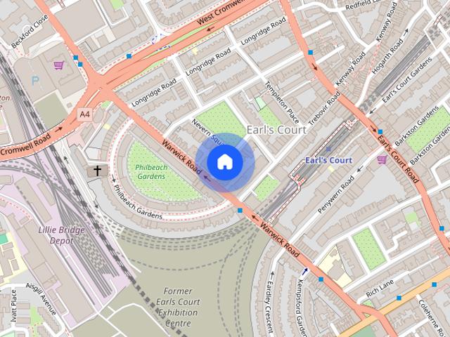 Nevern Square, Earls Court, London, SW5