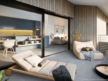 New 3.5 room apartments in a quiet village