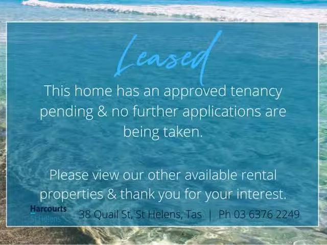 Nice 3 BR 11/2 Tasman Highway, ST HELENS, TAS 7216 Unit for.