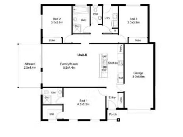 Unique 3 BR 2/1 Marlborough Pl, North Tamworth Apartment for r.