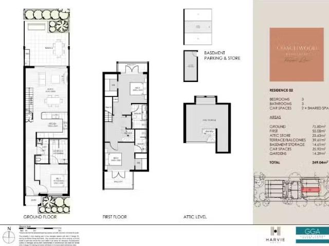 Unique 3 BR 2/76 Telegraph Road, Pymble Townhouse for rent Li.