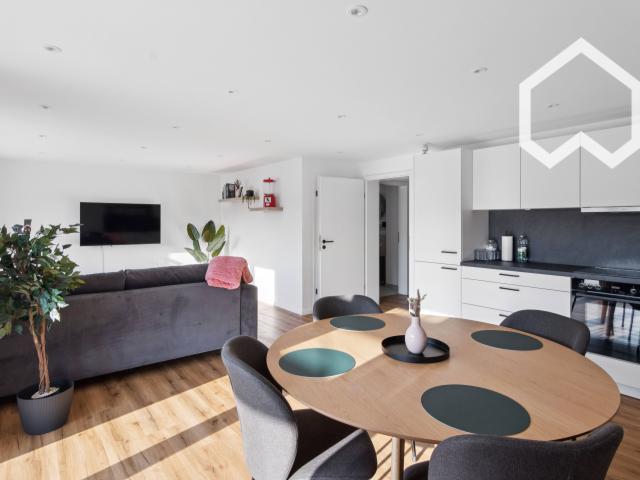 New 3 room apartment with large balcony near Offenburg, Lahr & Strasbourg