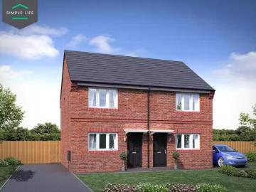 Rental! 1 BA 2 bedroom semi detached house for rent in Brookfi.