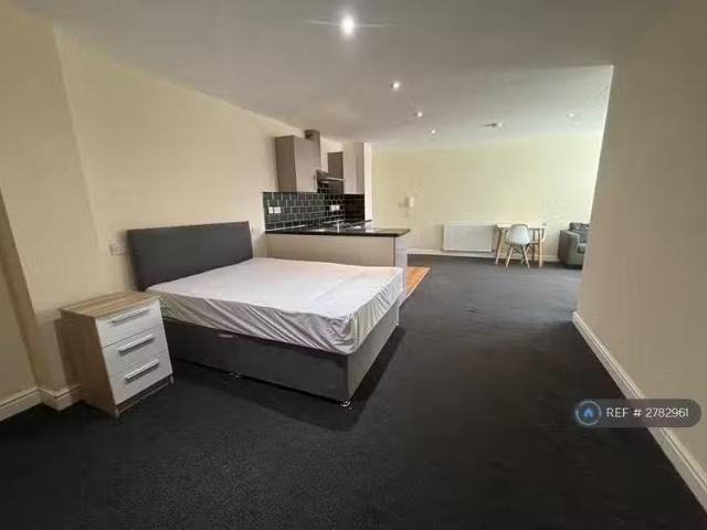 Unique 1 BA Studio flat for rent in Young Street, Doncaster, DN1