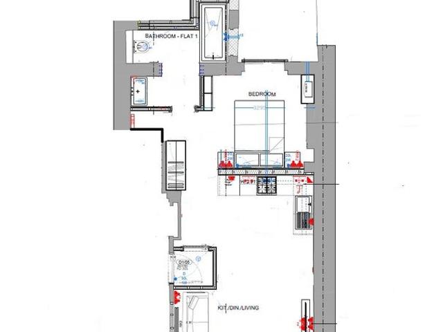 New 1 Bedroom Apartment with Courtyard