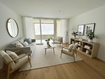 New 2.5 room apartments with loggia – Modern comfort, sustainability and quality of life in the heart of the village