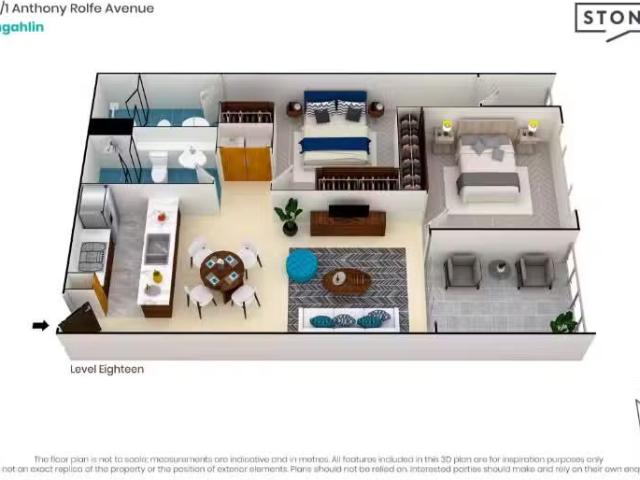 Charming 2 BR 380/1 Anthony Rolfe Avenue, Gungahlin Apartment.