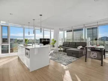 Beltline, Calgary, Alberta - Balcony, Equipped kitchen
