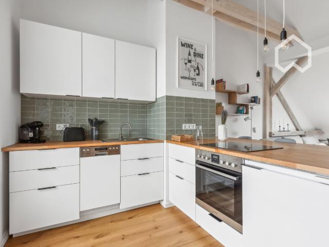 new! 2 room terrace penthouse in Gohls Leipzig, Leipzig Amsterdam Apartments for Rent