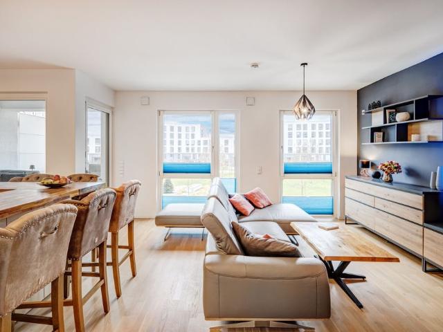 New and modern building ensemble in Pasing