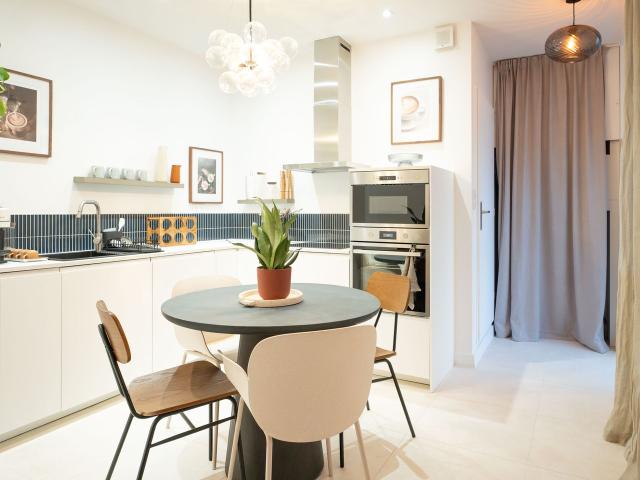 New air conditioned duplex Terrace, Lyon Amsterdam Apartments for Rent