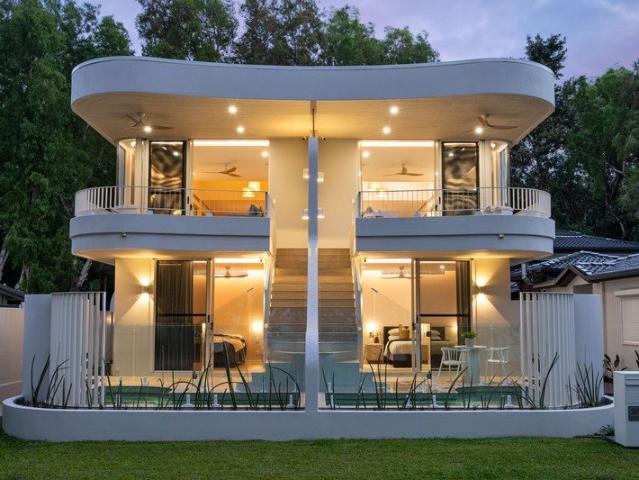 New beachfront residence with refined coastal design