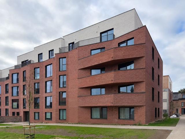 New build apartment with parking space in the center of Leuv