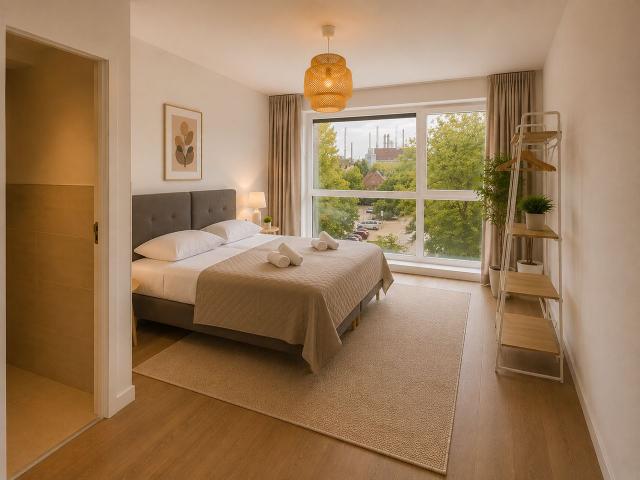 New build flat in the centre of Lev | 50 m² | 2 rooms, Leverkusen Amsterdam Apartments for Rent
