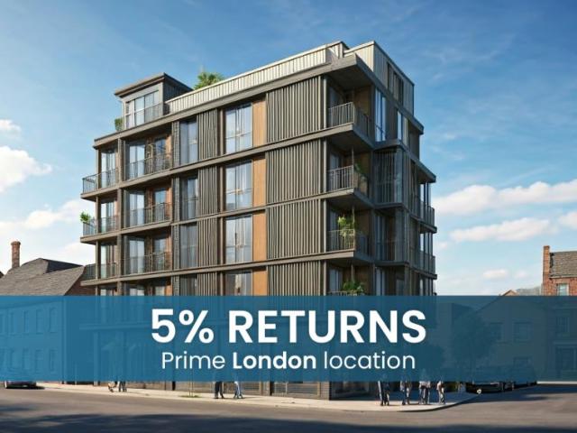 New Build Investment Flat, London – 5% Rental Yields | Hands‑Off Investment Investment only