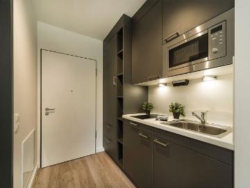 New Building! Fully furnished 1 Room flat in central Wedding, Berlin Amsterdam Apartments for Rent