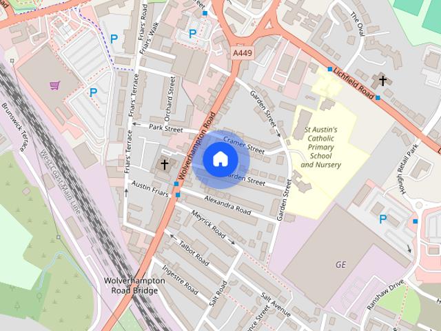 New Garden St. Stafford. ST17 4DZ