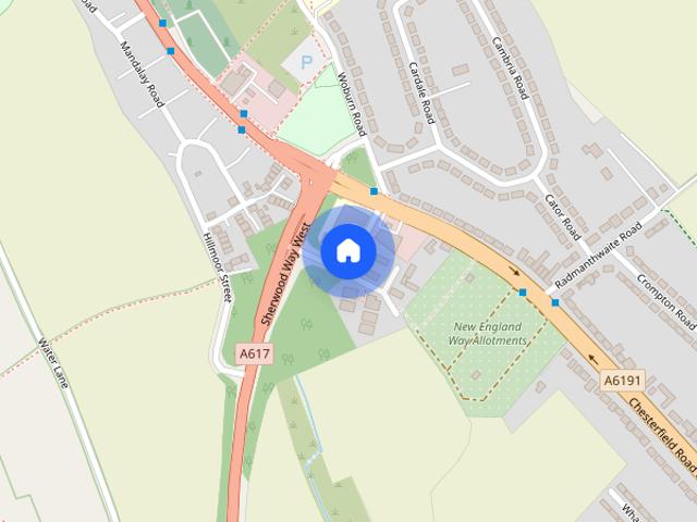 New England Way, Pleasley, Nottinghamshire